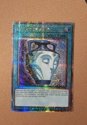 YuGiOh Pot of Duality (Quarter Century Secret Rare) x1 NM from 25th Anniversary - Image 1 of 3