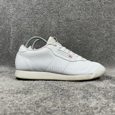 Zapatos deportivos para correr Reebok Classic Princess para mujer talla 9,5 de cuero blanco usados Foto 1 de 4