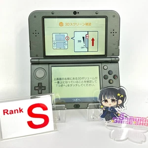 TOP IPS Nintendo New 3DS LL XL Metallic Schwarz S Rank Konsole Japanisch Nur 27 - Bild 1 von 18