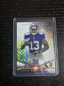 Tarjeta Odell Beckham Jr. 2014 Topps Platinum X-fractor #117 - Imagen 1 de 2