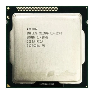 Intel Xeon E3-1270 3.4 GHz Quad-Core SR00N 8M 80W LGA 1155 CPU Processor - Picture 1 of 4