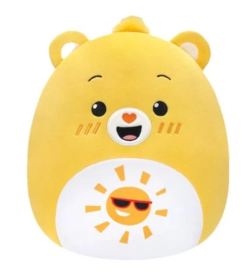 Peluche Care Bears Squishmallow Funshine Bear 12 pulgadas amarillo sol NUEVO con etiqueta Foto 1 de 4