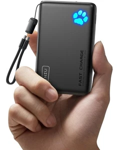 Cargador Portátil, Banco de Alimentación PD 10000mAh 45W más Ligero, Entrada y Salida USB C - Imagen 1 de 9