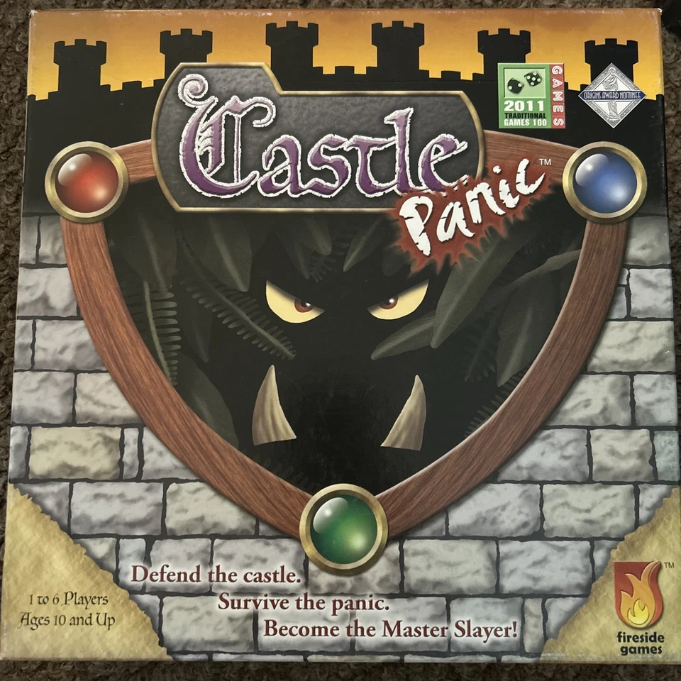 Castle Panic Board Game 2012 Fireside Games COMPLETE Cooperative Tower Defense - Image 1 of 1
