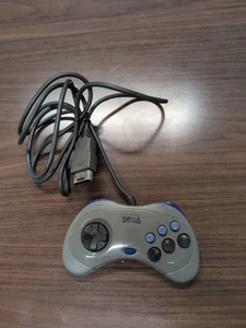 Sega Saturn Official Genuine Authentic Original Grey Controller Gray - US SELLER - Picture 1 of 3