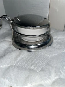 Mid Century Modern Tabletop Stainless Steel ikea Condiment Dish Server - Picture 1 of 2