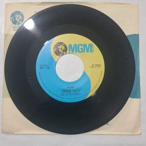 Conway Twitty ~ Fever/ Boss Man ~ MGM 45 RPM Record - Picture 1 of 4