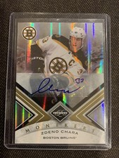 2010-11 LEAF LIMITED ZDENO CHARA SILVER SPOTLIGHT PARALLEL  1/10 AUTO BRUINS #60