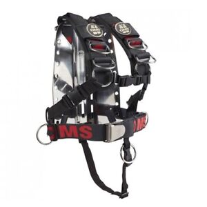 OMS SS Backplate with Comfort Harness OMS SS System II for Scuba Diving