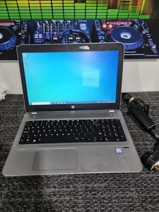 J724 HP ProBook 450 G4 256gb Ssd 4GB RAM i3-7100U 15.6" Laptop Windows 10 - Picture 1 of 17