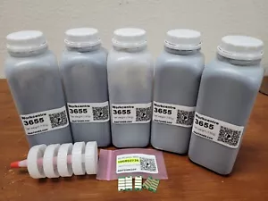 (130g x 5) Recarga de tóner para Xerox WorkCentre 3655, 3655XM + 5 chips (106R02736) - Imagen 1 de 2