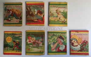 FAVOLE - 7 Libricini, Editirice Vecchi Milano Fiabe - Picture 1 of 3