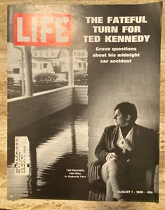 Vintage Life Magazine August 1 1969 Ted Kennedy Issue - Picture 1 of 4