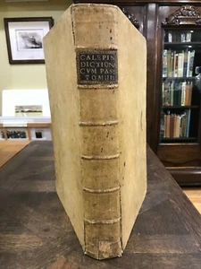 1681 Ambrosii Calepini Octolinguis Altera Pars Editio Novissima Volume 2 - Picture 1 of 8