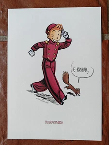 BRAVO - SPIROU & SPIP : L'ESPOIR MALGRE TOUT - Ex-libris sérigraphié Raspoutine - Imagen 1 de 1