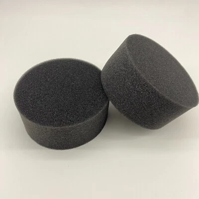 2-High Density Foam Plug For Loud Speaker Port Bung 110mm Diameter x 50mm Height