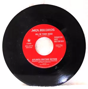 Atlanta Rhythm Section – All In Your Mind - 1977 MCA Records 7" 45RPM PROMO COPY - Picture 1 of 6