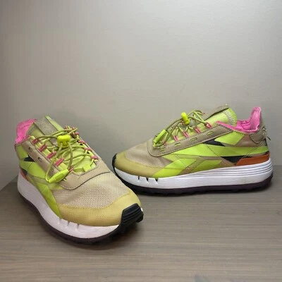 Zapato Deportivo Reebok Legacy 83 Informal Wm 5 1/2 Plataforma Tostado Alabastro Amarillo Tostado Foto 1 de 4