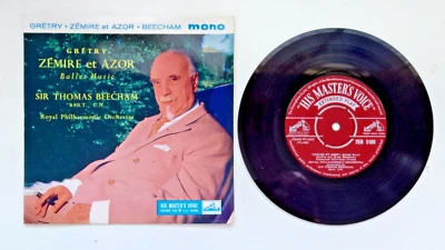 Gretry  Zemire Et Azor Ballet Music EP 7" Vinyl Sir Thomas Beecham & RPO Foto 1 de 3
