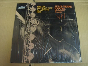Haydn - Jean-Pierre Rampal, Le Trio A Cordes Français - Six Flute Quartets LP - Picture 1 of 4