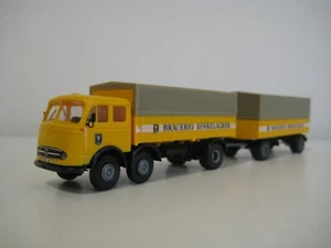 Brekina H0 7523 - Camión "BRAUEREI DINKELACKER" - Imagen 1 de 9