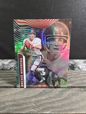 2023 Panini Chronicles Draft Picks Illusions Football Archie Manning Card #2 - Image 1 of 4