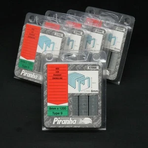 Black & Decker X70908 Typ 9 Heftklammern 8mm AEG Lux Peugeot Swingline (5 Packungen) - Bild 1 von 1