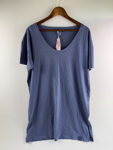 UNDERCOVER Abito t shirt Victoria's Secret manica corta color sale blu taglia XS S nuovo con etichette