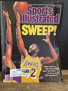 Rivista vintage SPORT ILLUSTRATA James Worthy Lakers 5 giugno 1989 - Foto 1 di 3