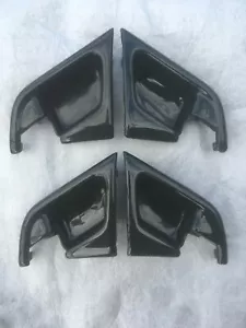 Tiradores de puerta de madera de arce ojo de pájaro roseta para Mercedes W210 E55 AMG Avantgarde - Imagen 1 de 6
