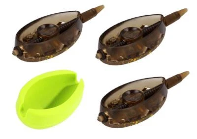 Mikado METHOD FEEDER Feederform APERIO Set L 15g 20g 30g 40g grüner Futterkorb