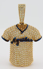 14k Yellow Gold "aguilas" Jersey Pendant #i-5481