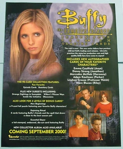 NM/M 2000 Buffy TVS Season Four Sell Sheet - Bild 1 von 2
