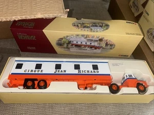 CORGI BERLIET TLM WITH CARAVAN JEAN RICHARD CIRCUS LIVERY 1/50 #EX70003 - Picture 1 of 5