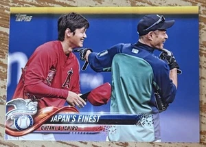 Actualización Topps 2018 Shohei Ohtani e Ichiro ¡La mejor tarjeta de Japón!! - Imagen 1 de 2