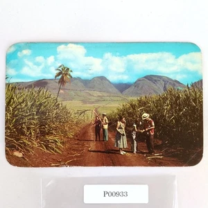 Sugar Fields West Maui Mountains Hawaii 1960s Postcard 1965 HI PC - Picture 1 of 2