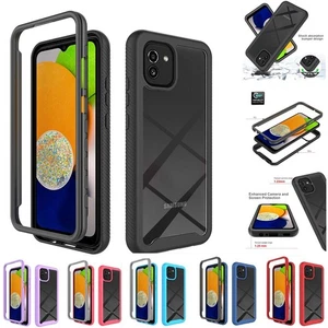 For Samsung Galaxy A04E Shockproof Cover Acrylic Clear Armor Matte Slim Case - Picture 1 of 17