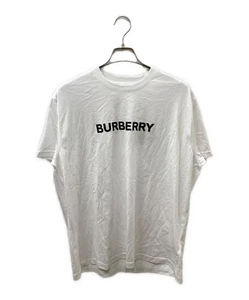 BURBERRY HARRISTON logo print T-shirt Size: S White 8084234/74R Men - Picture 1 of 8