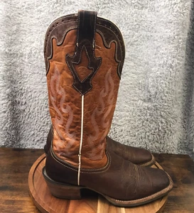 Botas vaqueras Ariat Crossfire Caliente para mujer 9B cuero marrón vaquera - Imagen 1 de 15
