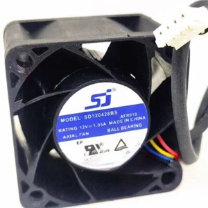 SJ SD120428BS 4028 12V 1.05A 4cm 4pin Cooling Fan - Picture 1 of 4