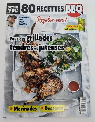 Style de Vie - 80 recettes BBQ - Grillades tendres et juteuses (Sac/Carton) - Image 1 of 4