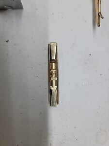 Vintage Anson Gold Tone Tie Bar Clasp Tie Tack  Letter"A"