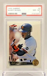 1995 Score Summit Card #9 Barry Bonds San Francisco Giants PSA NEAR MINT 8 - Picture 1 of 16