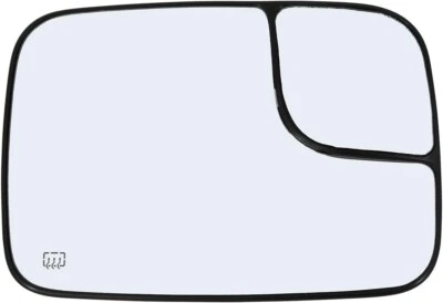 Passenger's Side Mirror and Backing Plate Fits Dodge Ram 1500 2500 3500 Heated - Image 1 of 4