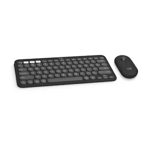 Pebble 2 Mac Combo: Quiet, slim wireless keyboard & mouse. Bluetooth, graphite. - Picture 1 of 12