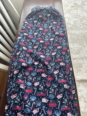 Pantalones de pijama Vineyard Vine’s para niños talla pequeña XL azul rosa ballenas de Navidad Foto 1 de 3