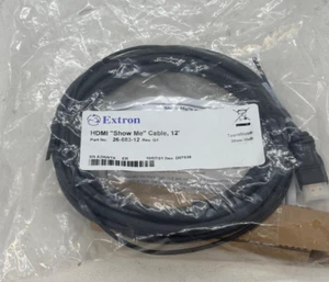 Extron HDMI "Show Me" Cable 12' Ultra Flexible High Speed Cable 26-683-12 - Picture 1 of 2