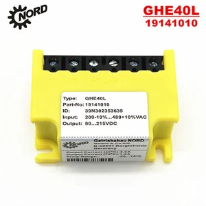 GHE40L(19141010)NORD Motor Brake Rectifier Block Rectifier Power Supply - Picture 1 of 9