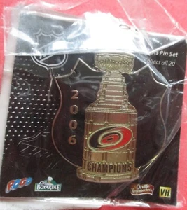 Carolina Hurricanes 2006 Stanley Cup Champions NHL Hockey Pin - Picture 1 of 2