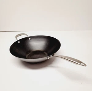 Nordic Ware Aluminium Asian Wok with Stainless Steel Handle, 14 inch - 35.5cm - Picture 1 of 8